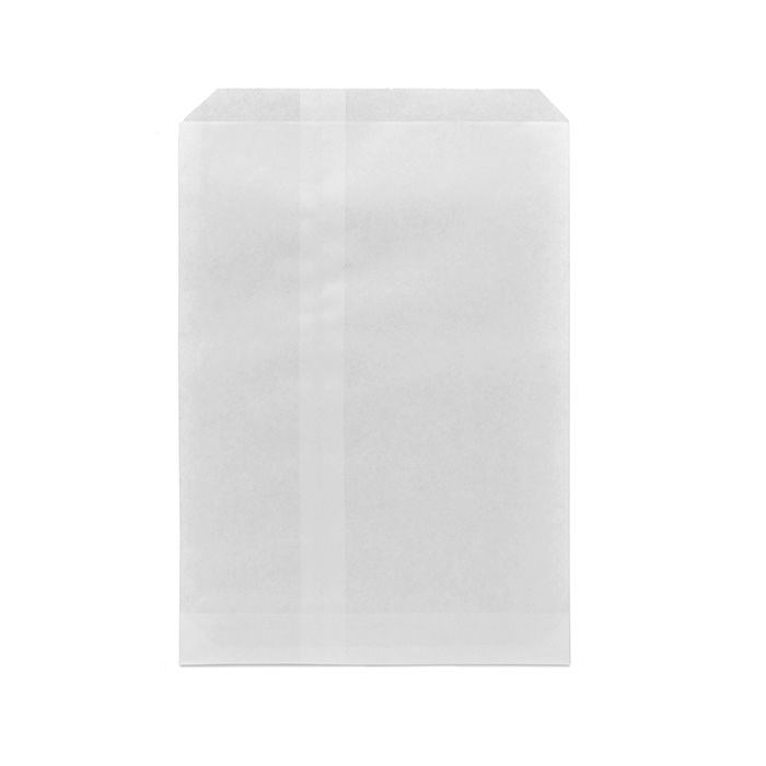 2 Long White Paper Bag image