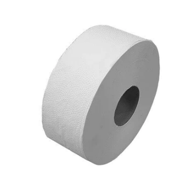 2 Ply Virgin Jumbo Toilet Rolls 300M image