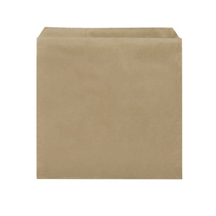 2 Square Brown Paper Bag image