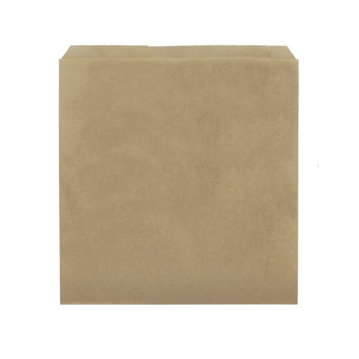 3 Square Brown Paper Bag image