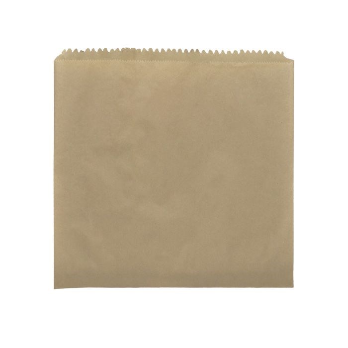 6 Square Brown Paper Bag image