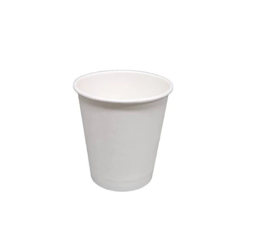 6oz Single Wall Cup White image