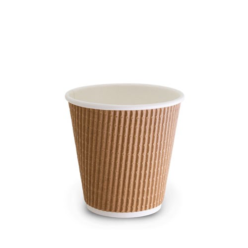 8oz Triple Wall Cup Natural image