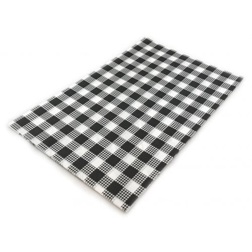 Black Gingham 190x300mm (25x200) image