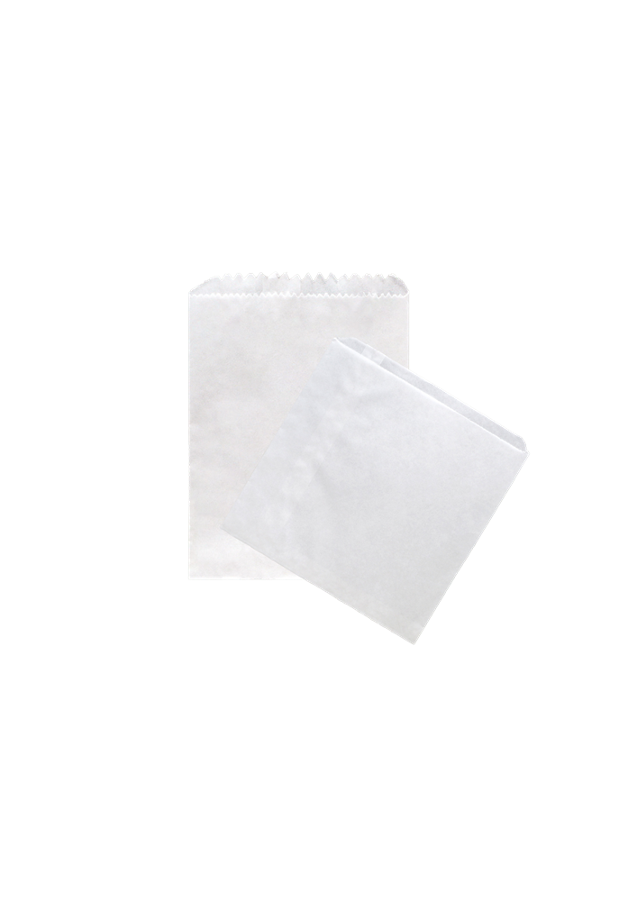 Greaseproof Lined White Paper Bag image