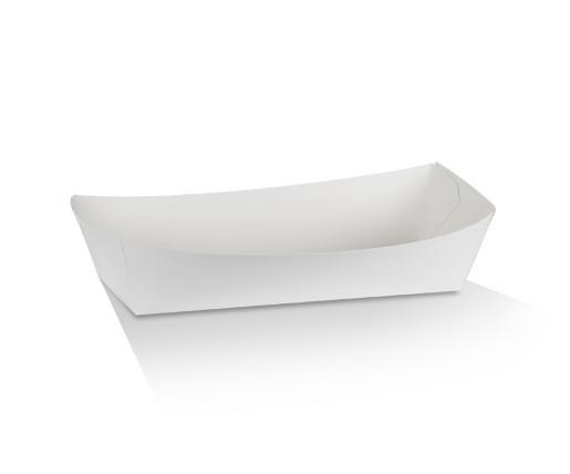 Hot Dog Tray Cardboard White image