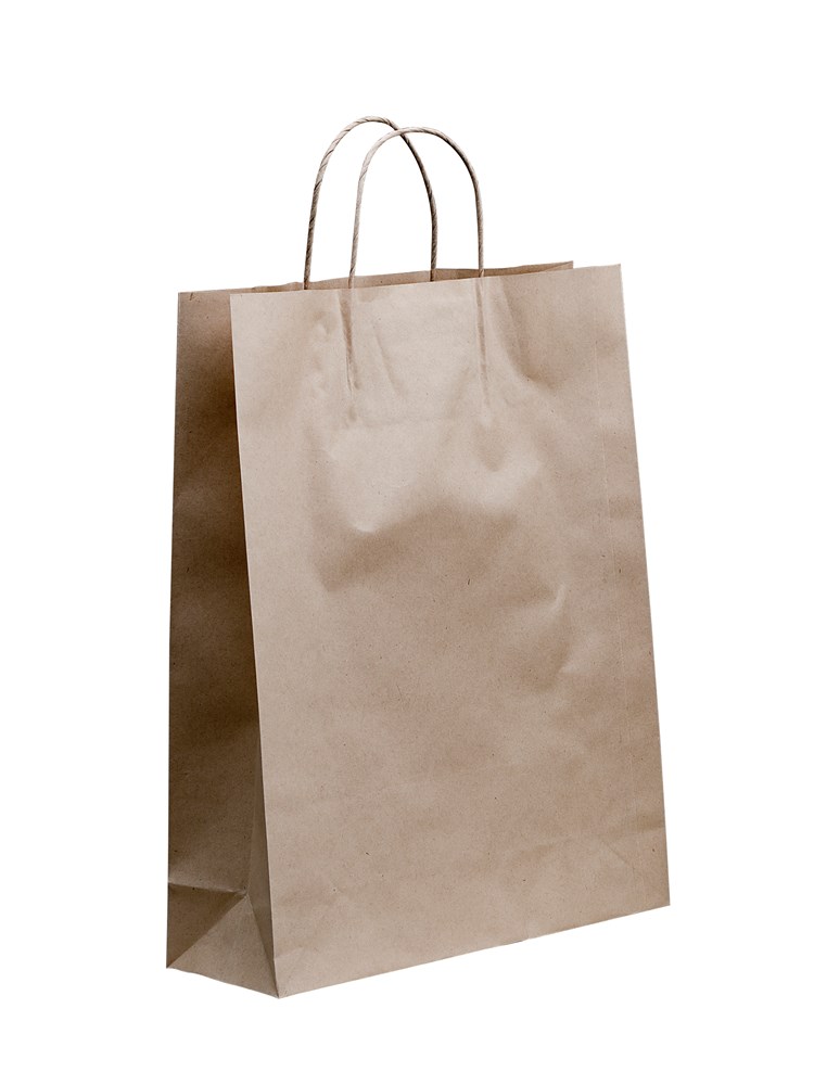 Midi Brown Paper Carry Bag-420x310x110mm image