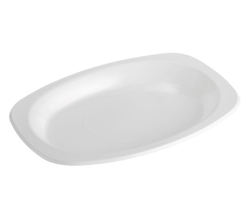 Oval Plate Medium White210x300 image