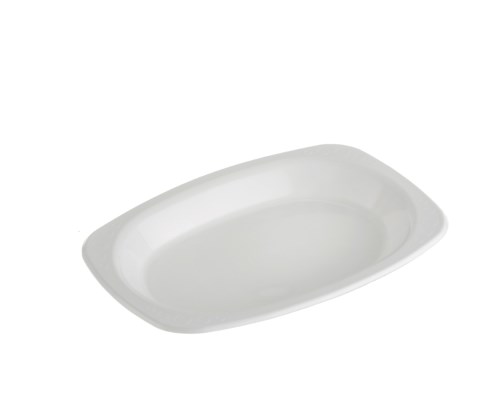 Oval Plate Small White 160x230 image