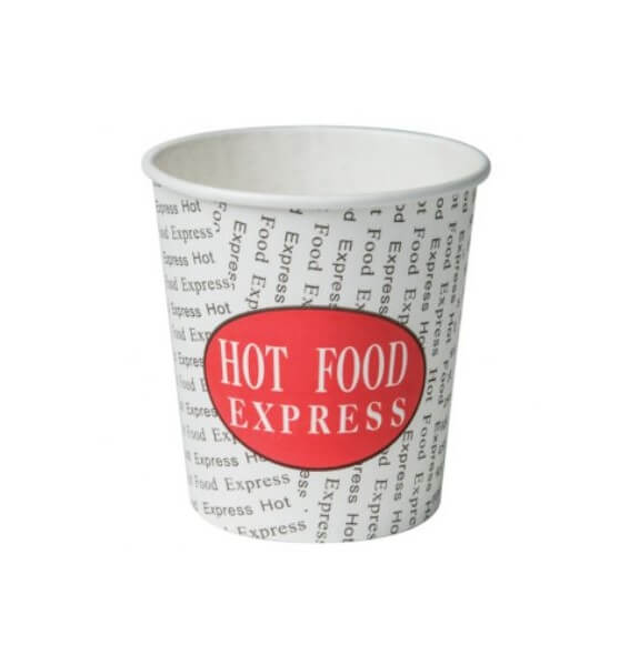 Paper Chip Cup 12oz Hot Food image