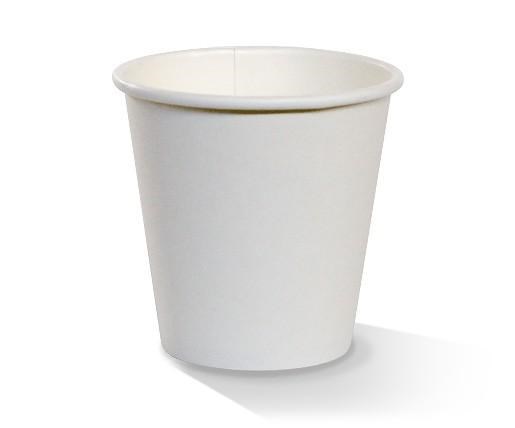 PE Coated 8oz Single Wall Cup White image