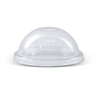 PET Dome Lid w hole - 14-24oz image