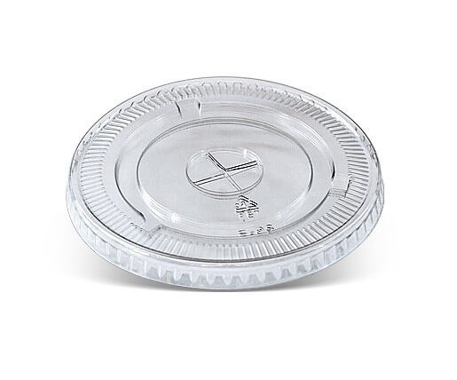 PET FLat Lid X Slot -  14-24oz image