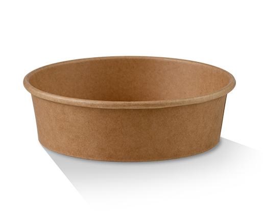 PLA Coated Kraft Salad Bowl 16oz image