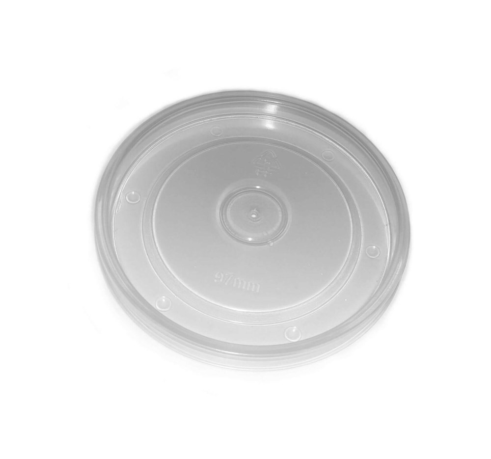 PP Lids 98 mm-fits 8/12/16oz bowl image