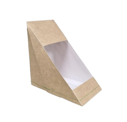 Sandwich Wedge PLA Window / Brown image