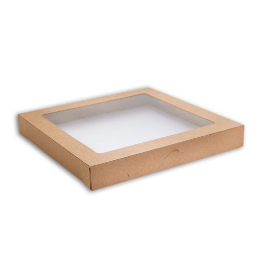 Small Kraft Catering Box Lid image