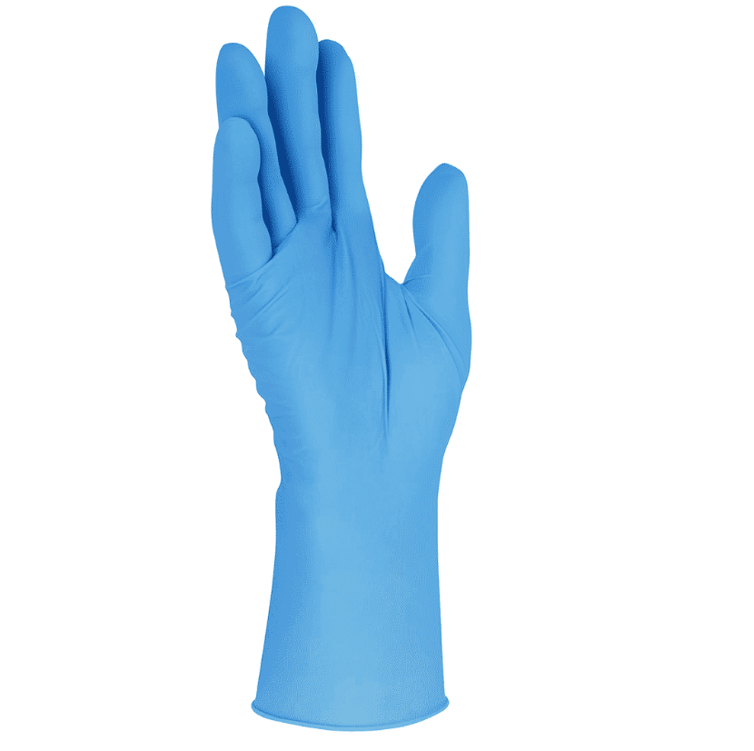 Super Strength Blue Nitrile Gloves - Carton image